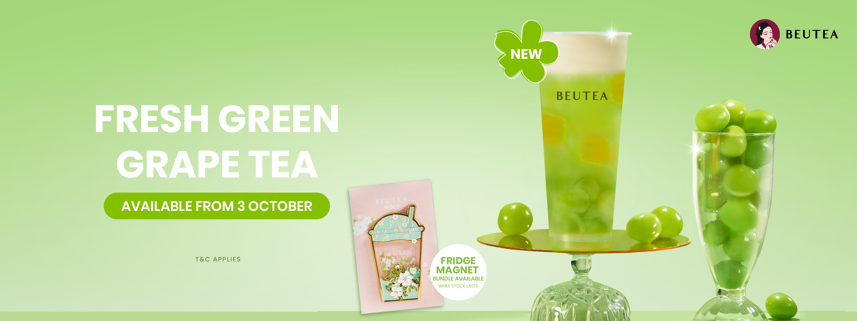 Beutea Fresh Green Grape Tea