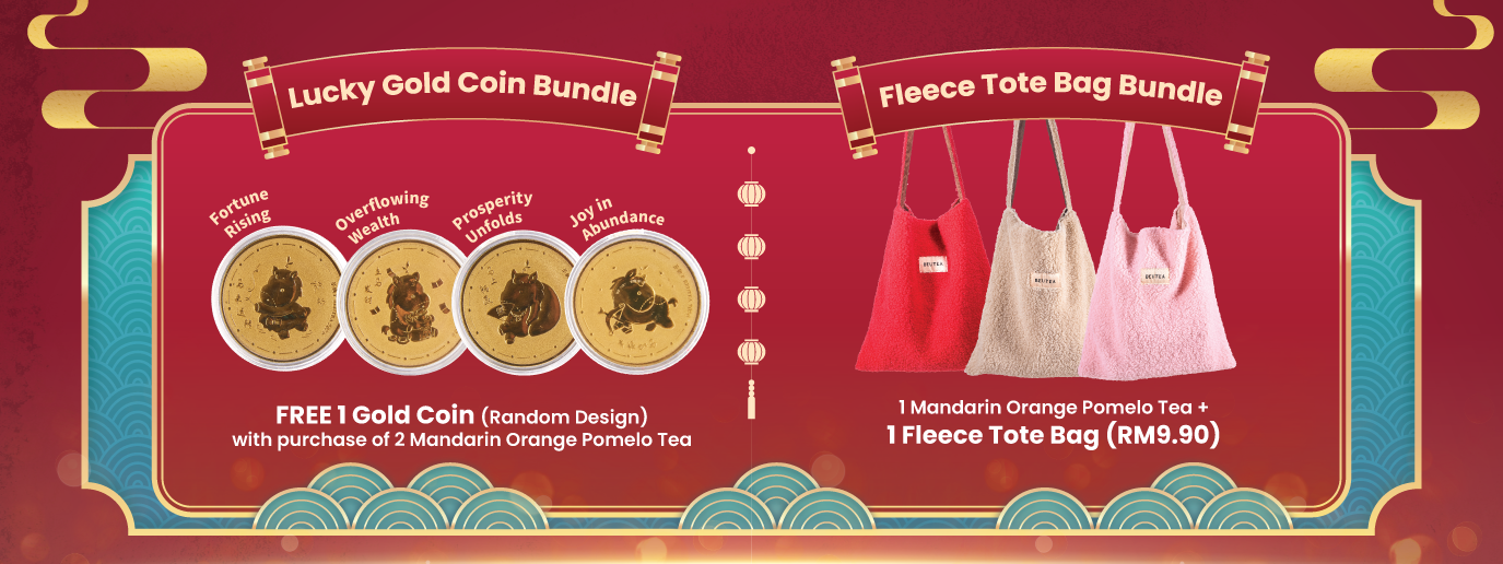 Beutea Mandarin 0range Pomelo Tea Promotion