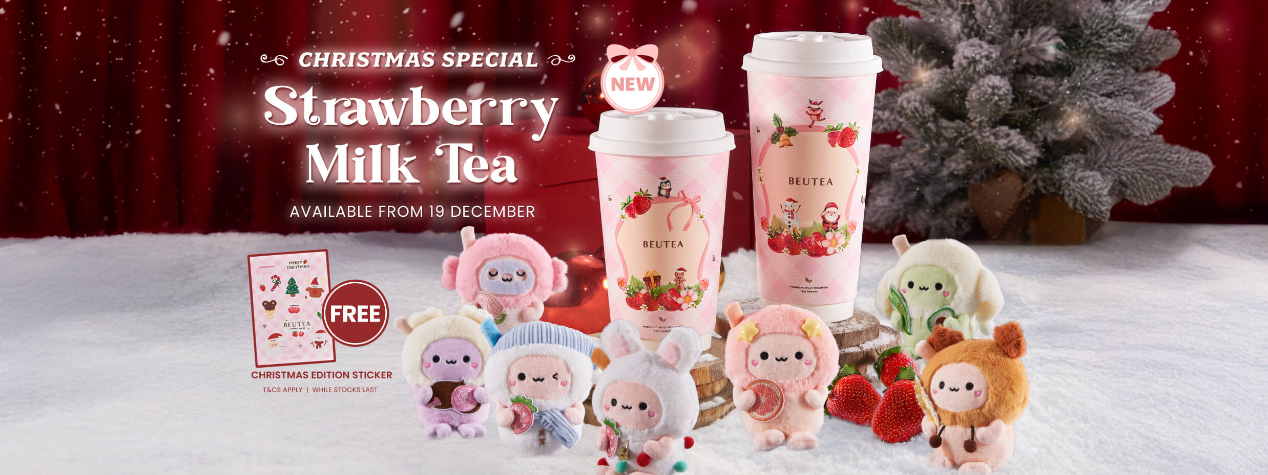 Beutea Strawberry Milktea